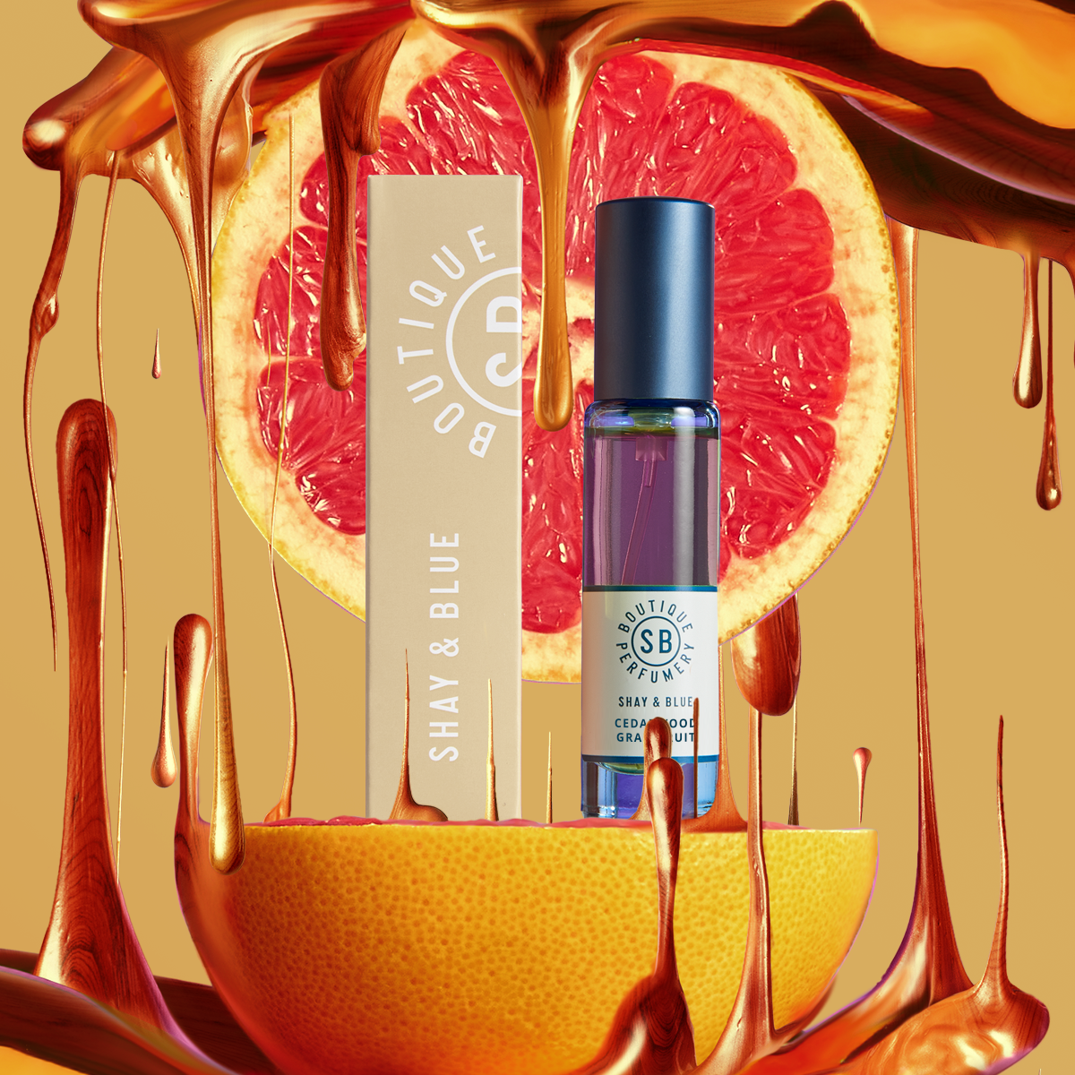 Cedarwood Grapefruit Fragrance 0.3oz 0.3oz – Grapefruit zest cracks over smoky cedarwood—vibrant, crisp, and grounding.