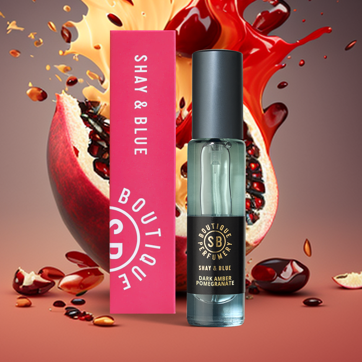 Dark Amber Pomegranate Fragrance Noir 0.3oz