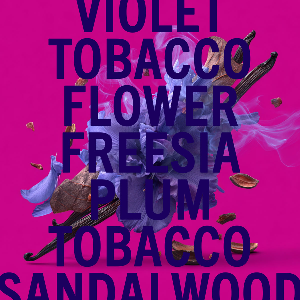 Violet Tabac Fragrance Noir 3.4oz