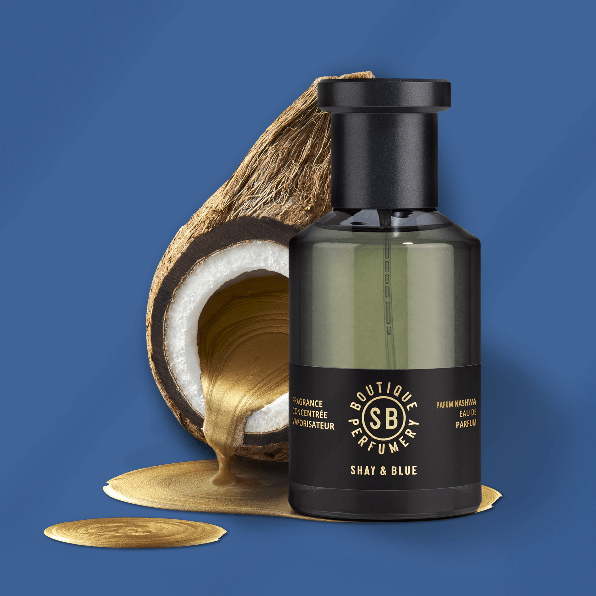 Parfum Nashwa Fragrance Noir 3.4oz 3.4oz – Dark chocolate, coconut, oud and musk—sensual, gourmand, and utterly magnetic.