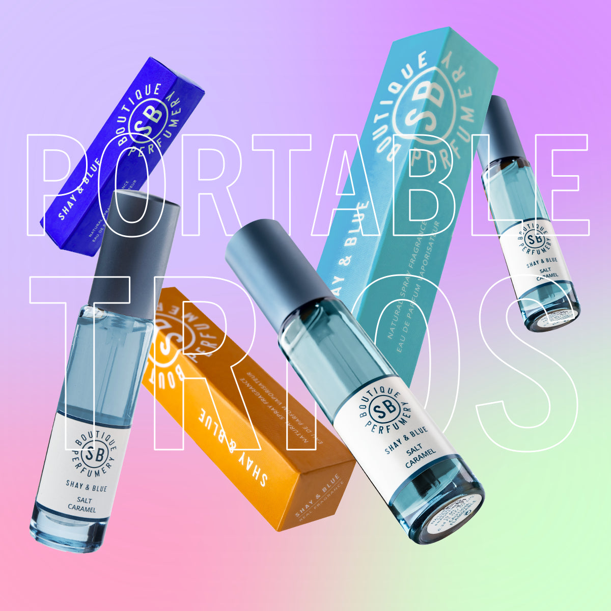 Portable Trio Discovery Set – Three bestsellers in one set — layered to refresh, warm, and uplift.