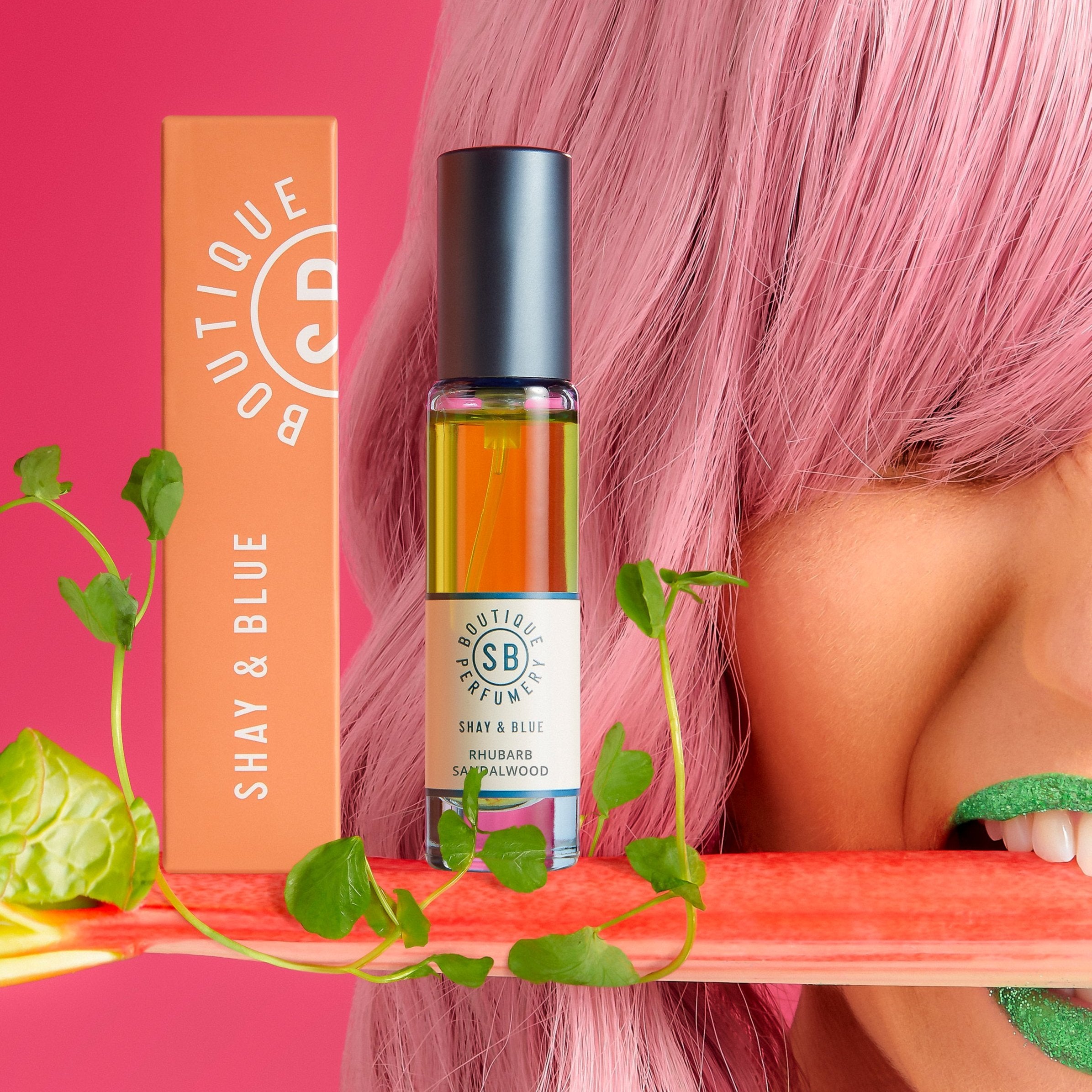 Rhubarb Sandalwood Fragrance 0.3oz 0.3oz – Sharp rhubarb roots settle into creamy sandalwood for a tangy-then-soft signature.