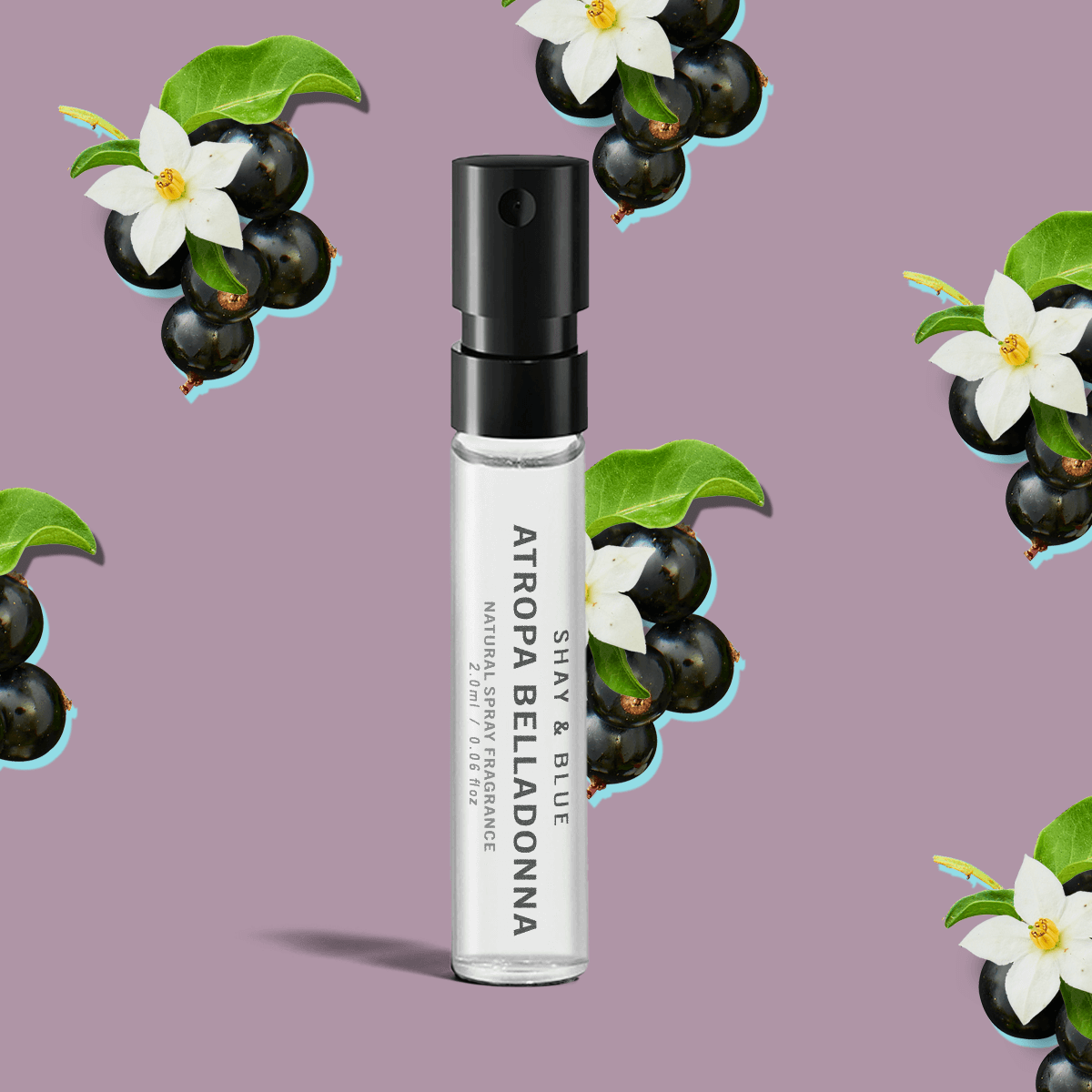 Atropa Belladonna Sample – Dark cassis berries and white woods create a mysterious, magnetic floral glow.