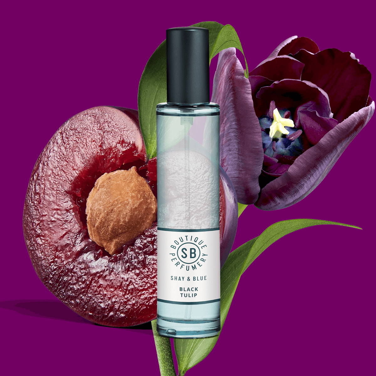 Black Tulip Fragrance 1.0oz 1.0oz – Big blooms of black tulip and ripe plum melt into smooth white chocolate for a bold, addi