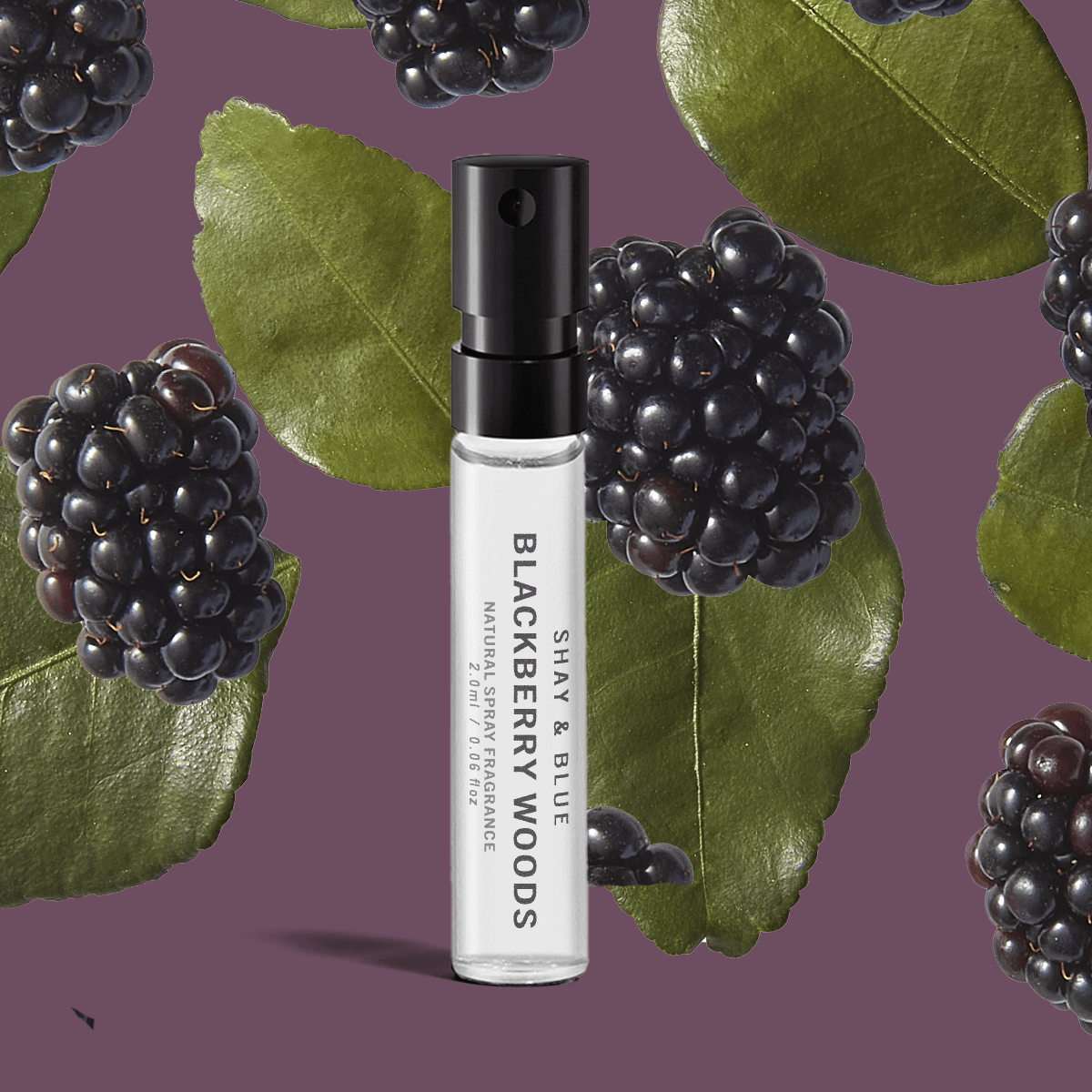 Blackberry Woods Sample – Lush blackberry and fresh cypress whisk you into a wild, woodland escape.