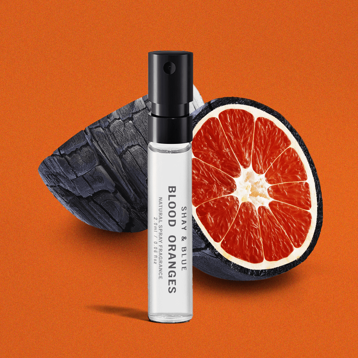 Blood Oranges Sample – Juicy blood oranges burst with citrus energy, mellowed by sun-warmed musk.