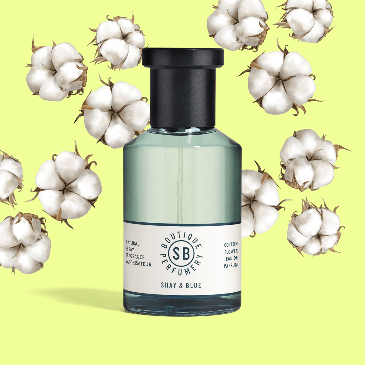 Cotton Flower Fragrance 3.4oz 3.4oz – Soft cotton and white musk feel like fresh laundry in a summer breeze.