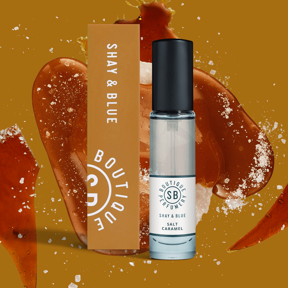 Salt Caramel Fragrance 0.3oz 0.3oz – Salted caramel with smooth tonka bean—sweet, rich, and entirely irresistible.