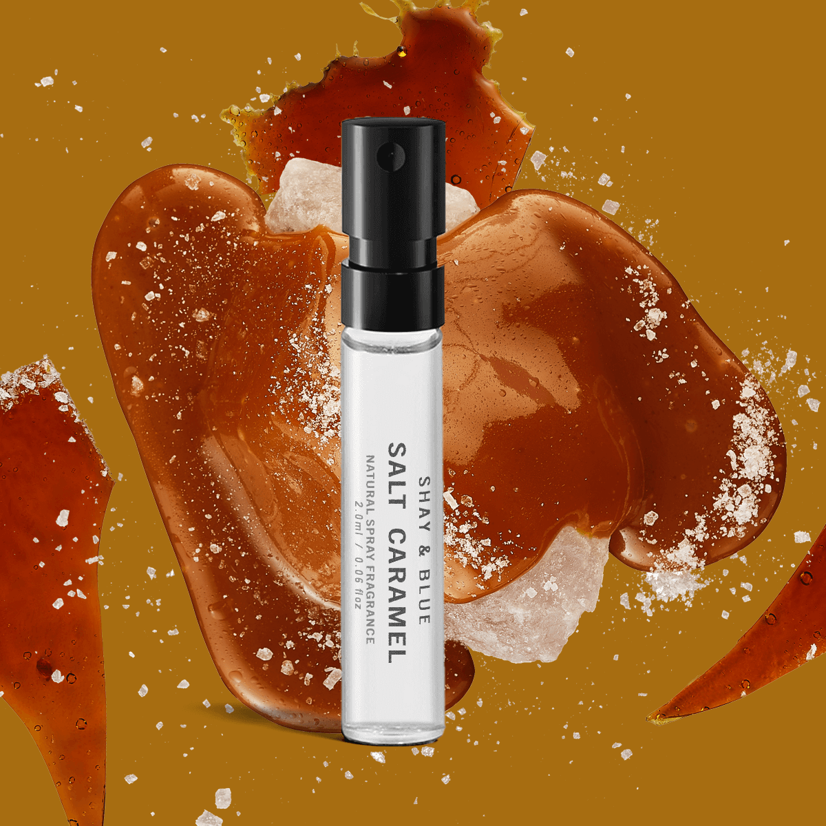 Salt Caramel Sample – Salted caramel with smooth tonka bean—sweet, rich, and entirely irresistible.