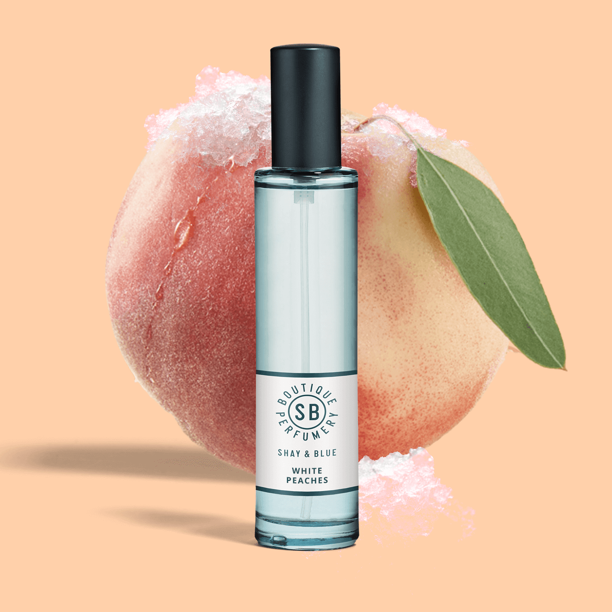White Peaches Fragrance 1.0oz 1.0oz – Juicy white peaches and elderflower fizz like a Sunday morning mimosa.