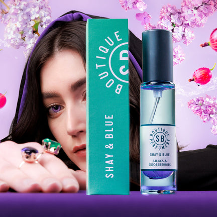 Lilacs & Gooseberries Fragrance 0.3oz 0.3oz – Spring lilacs bloom over juicy gooseberries—light, nostalgic, and softly tart.