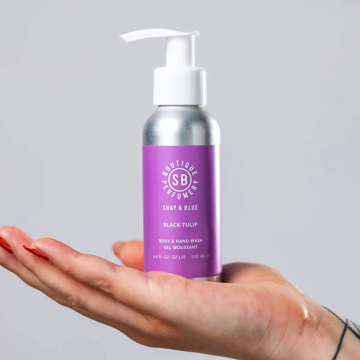 Tulip & Plum Hand & Body Wash 3.4oz