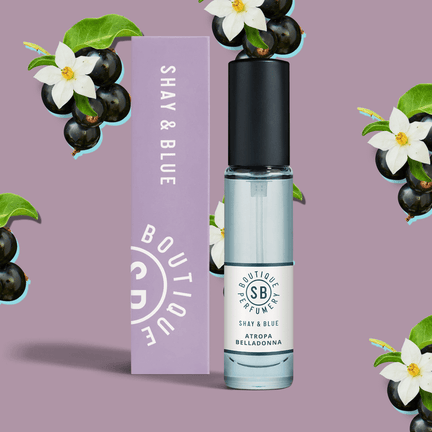 Atropa Belladonna Fragrance 0.3oz 0.3oz – Dark cassis berries and white woods create a mysterious, magnetic floral glow.