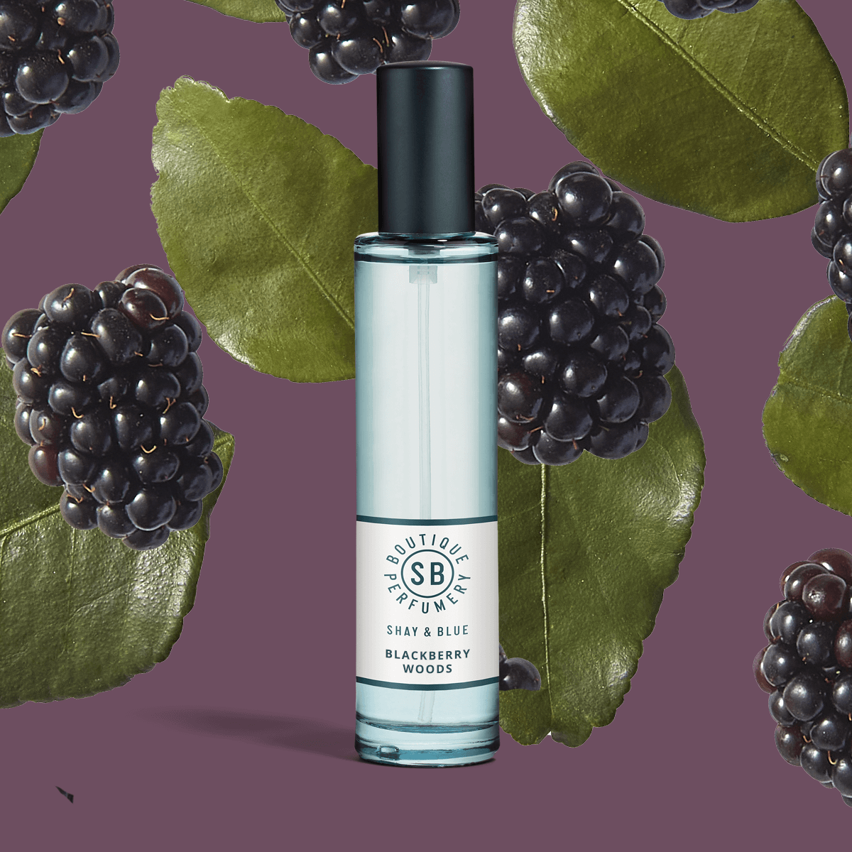 Blackberry Woods Fragrance 3ml | Glossy berry juice with punk-sharp citrus. | Clean All Gender Fragrance | Shay & Blue