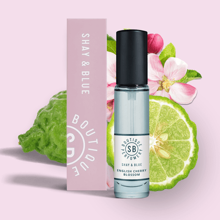 English Cherry Blossom Fragrance 0.3oz 0.3oz – Cherry blossom petals open over a breeze of sweet bergamot—delicate, airy, unf