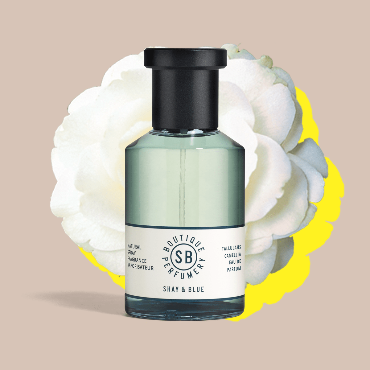 Tallulahs Camelia Fragrance 100ml | Elegant bluebells with the soft whisper of white flowers. | Clean All Gender Fragrance | Shay & Blue