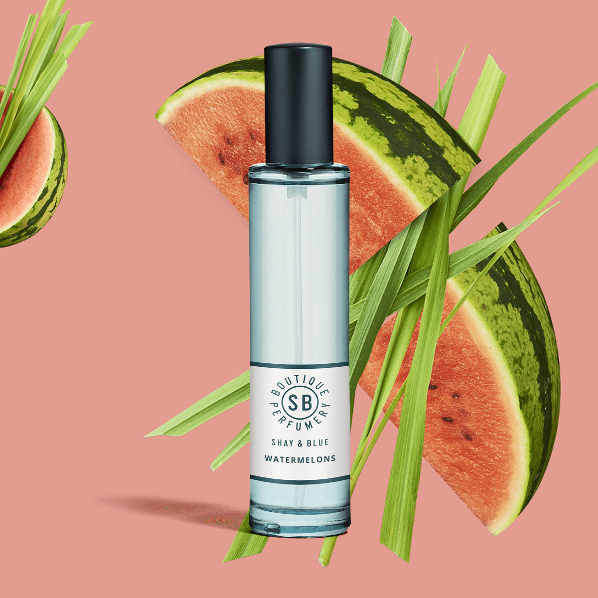 Watermelons Fragrance 30ml | Watermelon freshness with green mandarin and cut grass. | Clean All Gender Fragrance | Shay & Blue